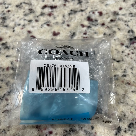 Coach Hoop Earrings - Picture 3 of 3